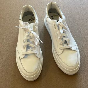 NWOB SAM EDELMAN White Leather Reve Sneakers- Size 11